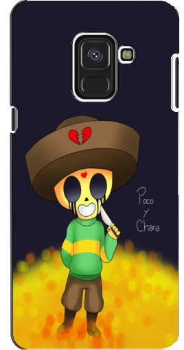 Чехол с принтом «Poco y Chara» для Samsung A8, A8 2018, A530F