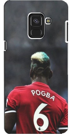 Силиконовый чехол с изображением «Pogba 6» для Samsung A8, A8 2018, A530F