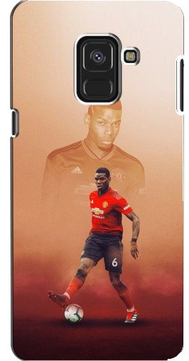 Силиконовый чехол с изображением «Pogba с Манчестера» для Samsung A8, A8 2018, A530F