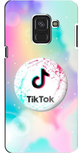 Чехол с картинкой «TikTok принт» для Samsung A8, A8 2018, A530F