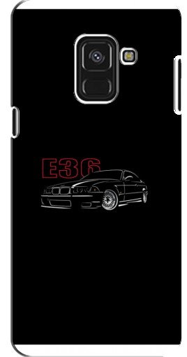 Силиконовый чехол с изображением «BMW E36» для Samsung A8 Plus, A8 Plus 2018, A730F