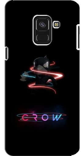 Силиконовый чехол с изображением «Brawl Crow» для Samsung A8 Plus, A8 Plus 2018, A730F