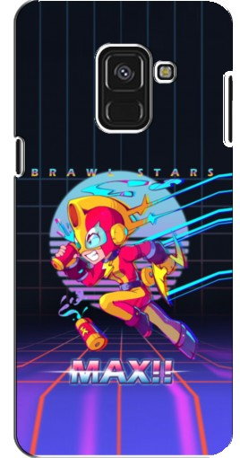 Силиконовый чехол с изображением «Brawl MAX» для Samsung A8 Plus, A8 Plus 2018, A730F