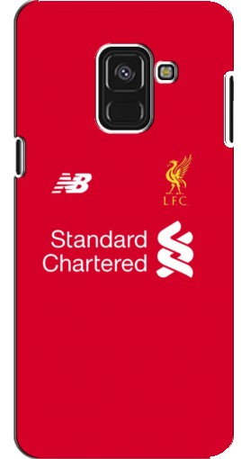 Чехол с картинкой «Форма Liverpool» для Samsung A8 Plus, A8 Plus 2018, A730F