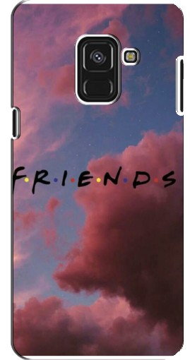 Силиконовый чехол с изображением «Friends» для Samsung A8 Plus, A8 Plus 2018, A730F