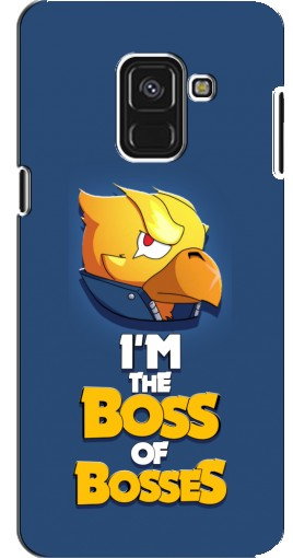 Чехол с принтом «Gold Boss» для Samsung A8 Plus, A8 Plus 2018, A730F