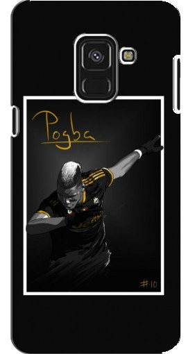 Чехол с печатью «Pogba Uve»  для Samsung A8 Plus, A8 Plus 2018, A730F