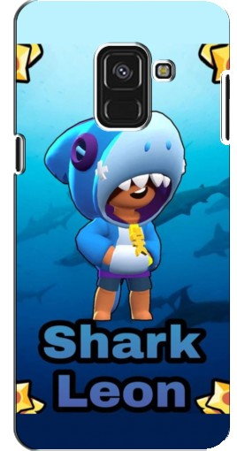 Чехол с картинкой «Shark Leon» для Samsung A8 Plus, A8 Plus 2018, A730F