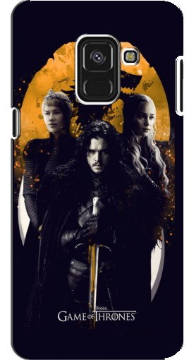 Чехол с печатью «Winter Coming»  для Samsung A8 Plus, A8 Plus 2018, A730F