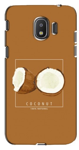 Силиконовый чехол с изображением «Coconut» для Samsung Galaxy J2 2018, J250