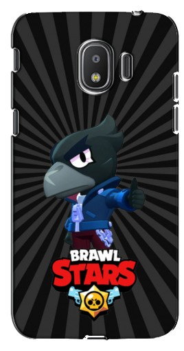 Чехол с картинкой «Crow Brawl Stars» для Samsung Galaxy J2 2018, J250