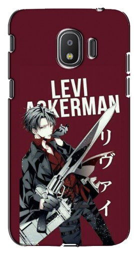 Силиконовый чехол с изображением «levi Ackerman» для Samsung Galaxy J2 2018, J250