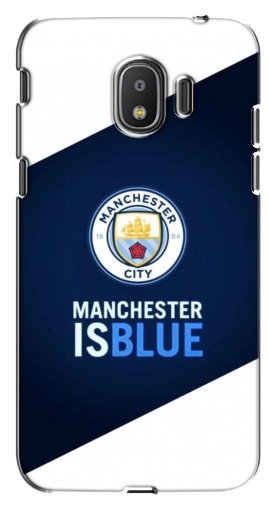 Чехол с печатью «Manchester is Blue»  для Samsung Galaxy J2 2018, J250