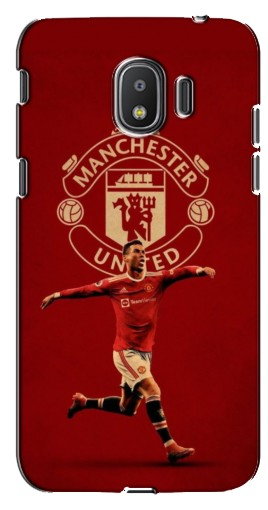 Чехол с принтом «Ronaldo в МЮ» для Samsung Galaxy J2 2018, J250