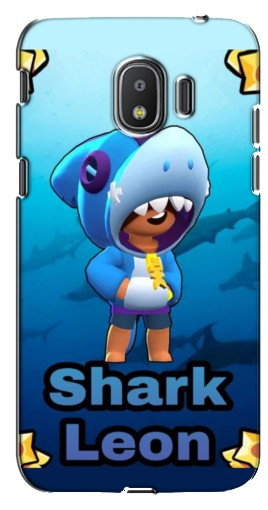 Силиконовый чехол с изображением «Shark Leon» для Samsung Galaxy J2 2018, J250