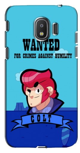 Чехол с картинкой «WANTED COLT» для Samsung Galaxy J2 2018, J250