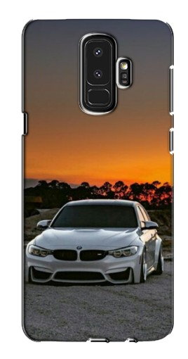 Чехол с печатью «BMW белая»  для Samsung S9 Plus G965