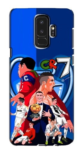 Силиконовый чехол с изображением «CR7» для Samsung S9 Plus G965