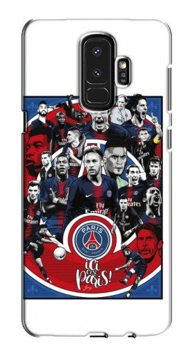 Силиконовый чехол с изображением «Команда PSG» для Samsung S9 Plus G965