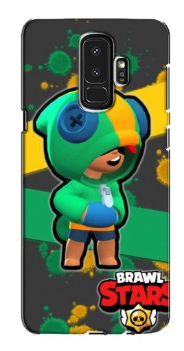 Чехол с печатью «Leon Brawl Stars»  для Samsung S9 Plus G965