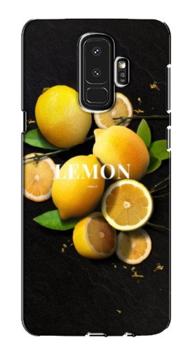 Чехол с печатью «Лимон на черном»  для Samsung S9 Plus G965