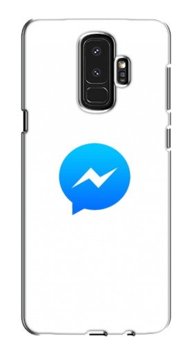 Чехол с печатью «messenger logo»  для Samsung S9 Plus G965