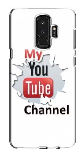 Чехол с печатью «My YouTube»  для Samsung S9 Plus G965