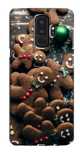 Чехол с принтом «Новогодние человечки» для Samsung S9 Plus G965