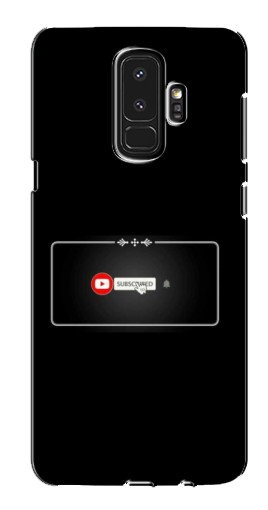 Чехол с печатью «subscribed»  для Samsung S9 Plus G965