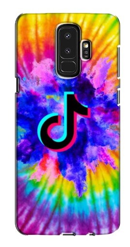 Чехол с принтом «TikTok в красках» для Samsung S9 Plus G965