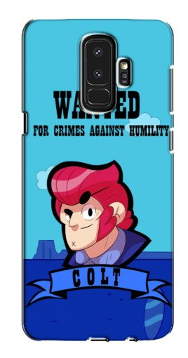 Чехол с картинкой «WANTED COLT» для Samsung S9 Plus G965