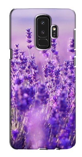 Силиконовый чехол с изображением «Яркая лаванда» для Samsung S9 Plus G965