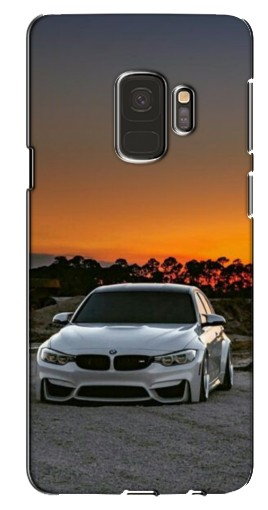 Силиконовый чехол с изображением «BMW белая» для Samsung S9, G960