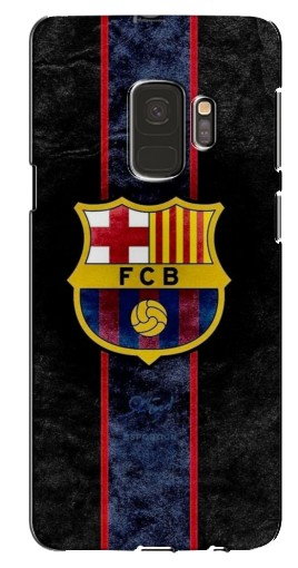 Силиконовый чехол с изображением «FCB» для Samsung S9, G960