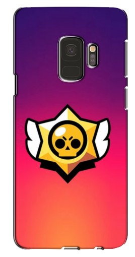 Силиконовый чехол с изображением «Логотип Brawl Stars» для Samsung S9, G960