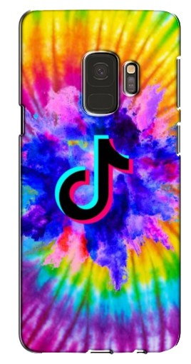 Чехол с печатью «TikTok в красках»  для Samsung S9, G960