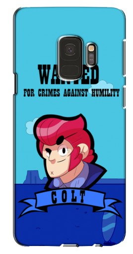 Чехол с принтом «WANTED COLT» для Samsung S9, G960