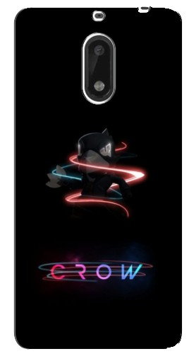 Чехол с печатью «Brawl Crow»  для Nokia 6