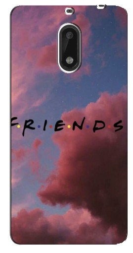 Чехол с печатью «Friends»  для Nokia 6