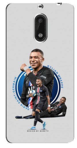 Чехол с принтом «Kylian Mbappe» для Nokia 6