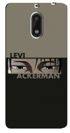 Силиконовый чехол с изображением «Levi Anime» для Nokia 6