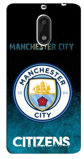 Чехол с печатью «Man City Zens»  для Nokia 6