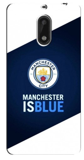 Чехол с принтом «Manchester is Blue» для Nokia 6