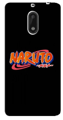 Чехол с картинкой «Надпись Naruto» для Nokia 6