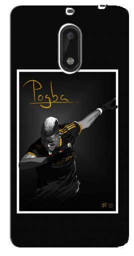 Силиконовый чехол с изображением «Pogba Uve» для Nokia 6