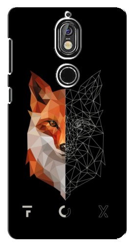 Чехол с картинкой «Fox» для Nokia 7