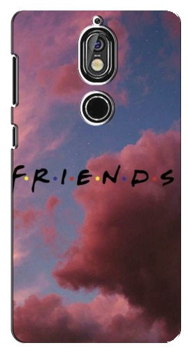 Чехол с печатью «Friends»  для Nokia 7