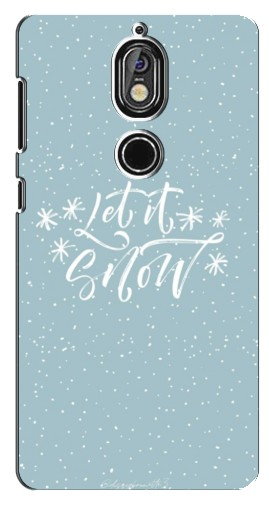 Чехол с принтом «Let it Snow» для Nokia 7