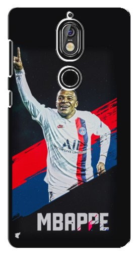 Чехол с принтом «Mbappe в ПСЖ» для Nokia 7