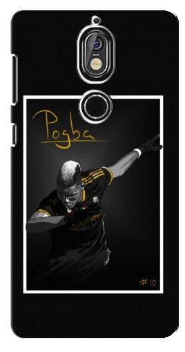 Силиконовый чехол с изображением «Pogba Uve» для Nokia 7